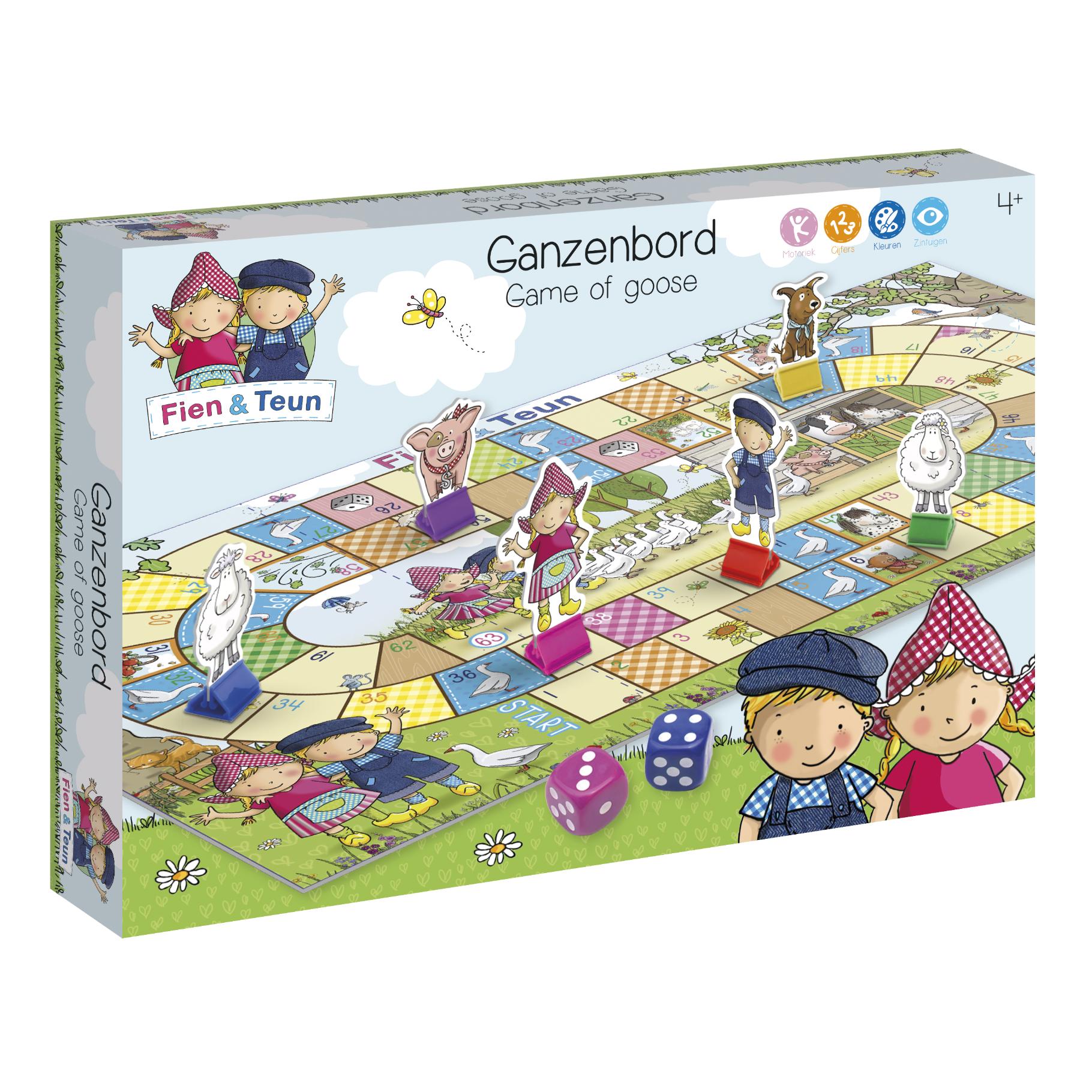 Spel Ganzenbord Fien en Teun