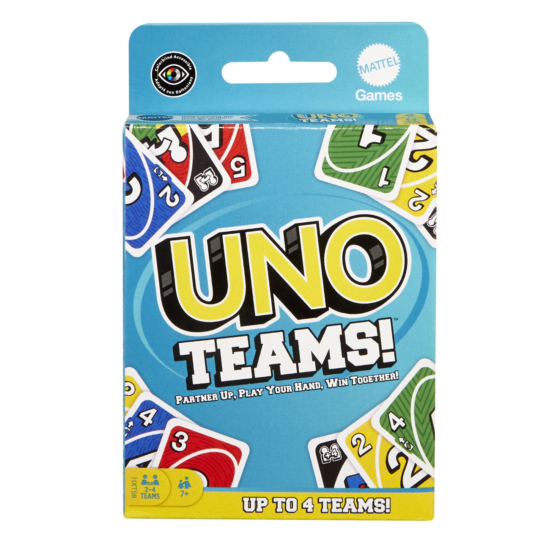 Top1Toys Spel Uno Teams - Blauw