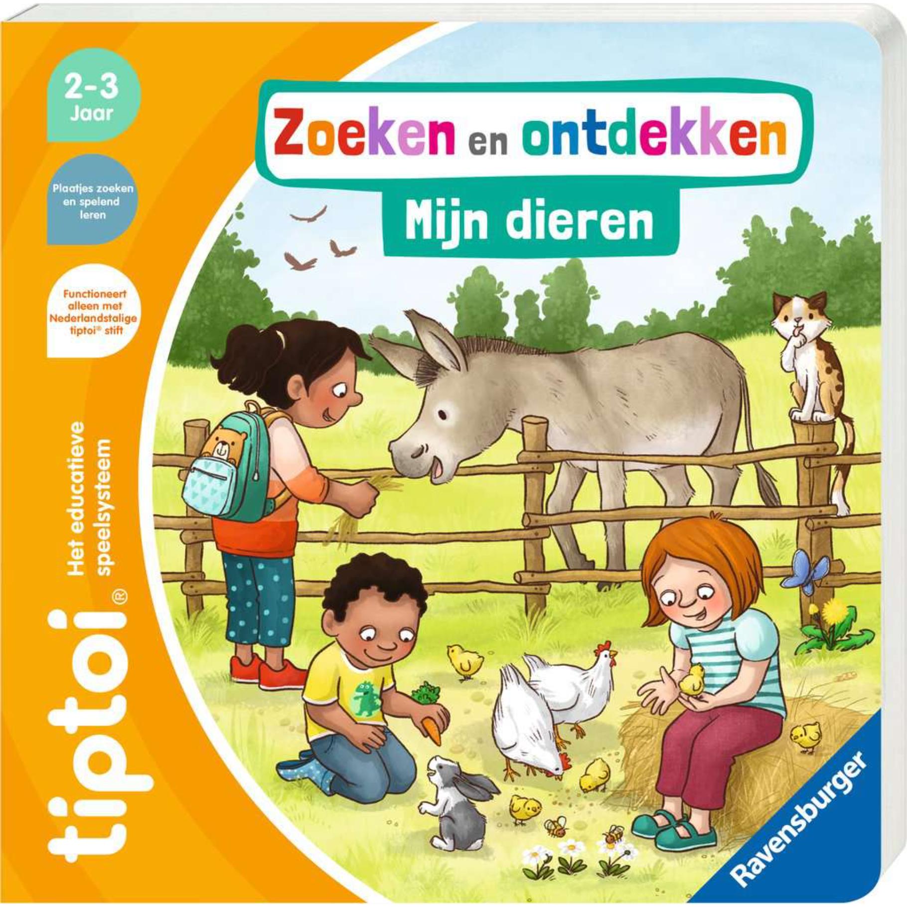 Ravensburger Ravensburger Tiptoi boek zoeken en ontdekken: mijn dieren
