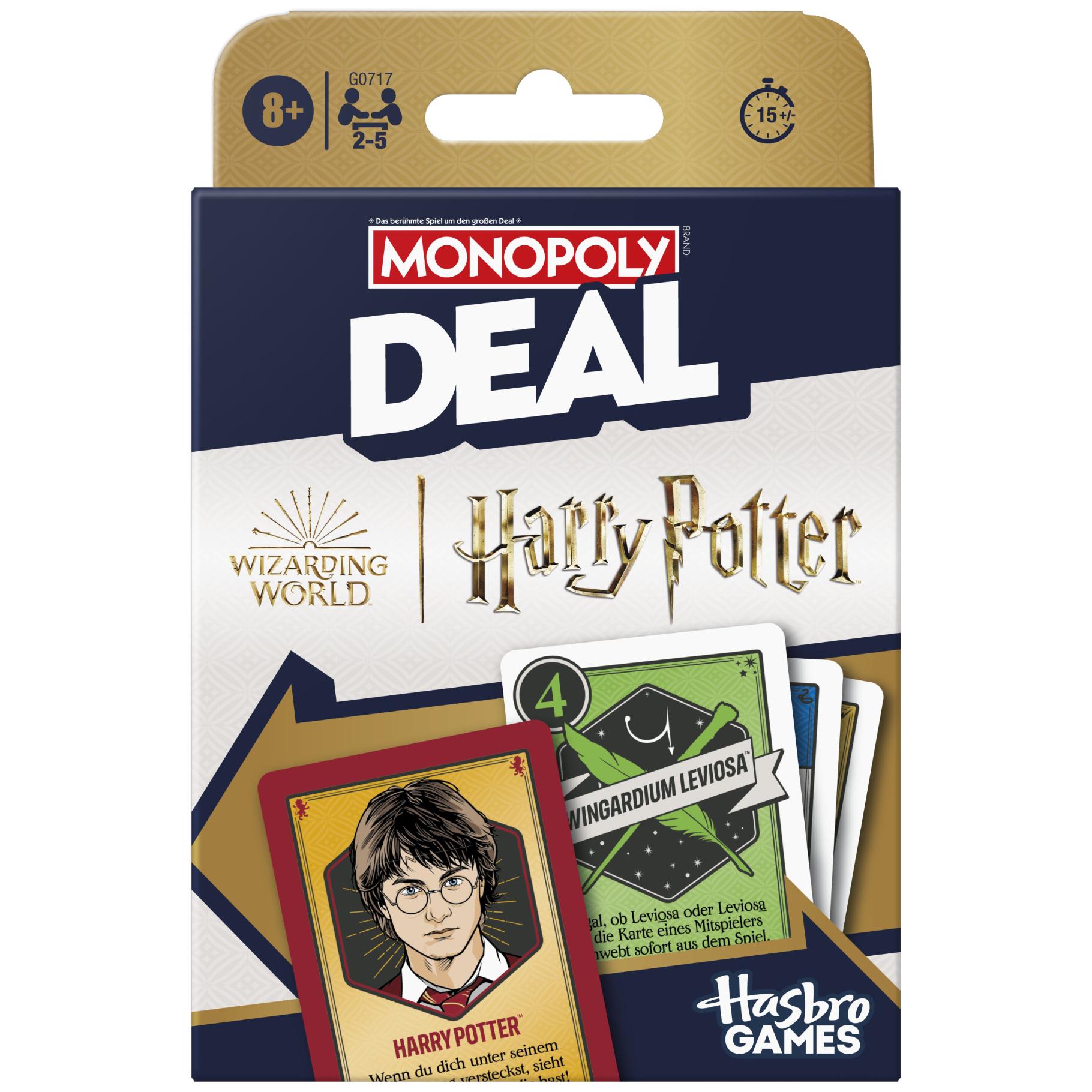 Spel monopoly kaartspel deal harry potter