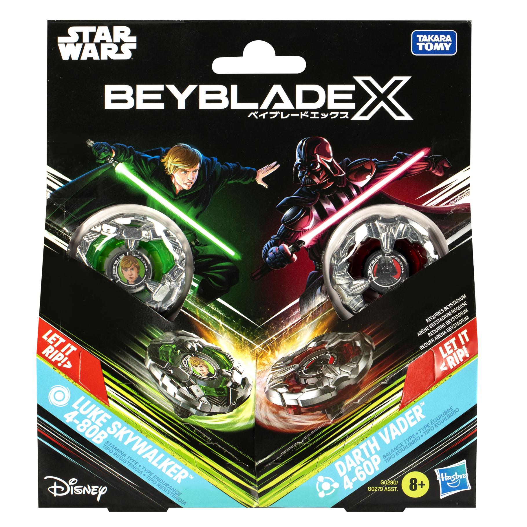 Beyblade beyblade X Star Wars Luke Darth Vader