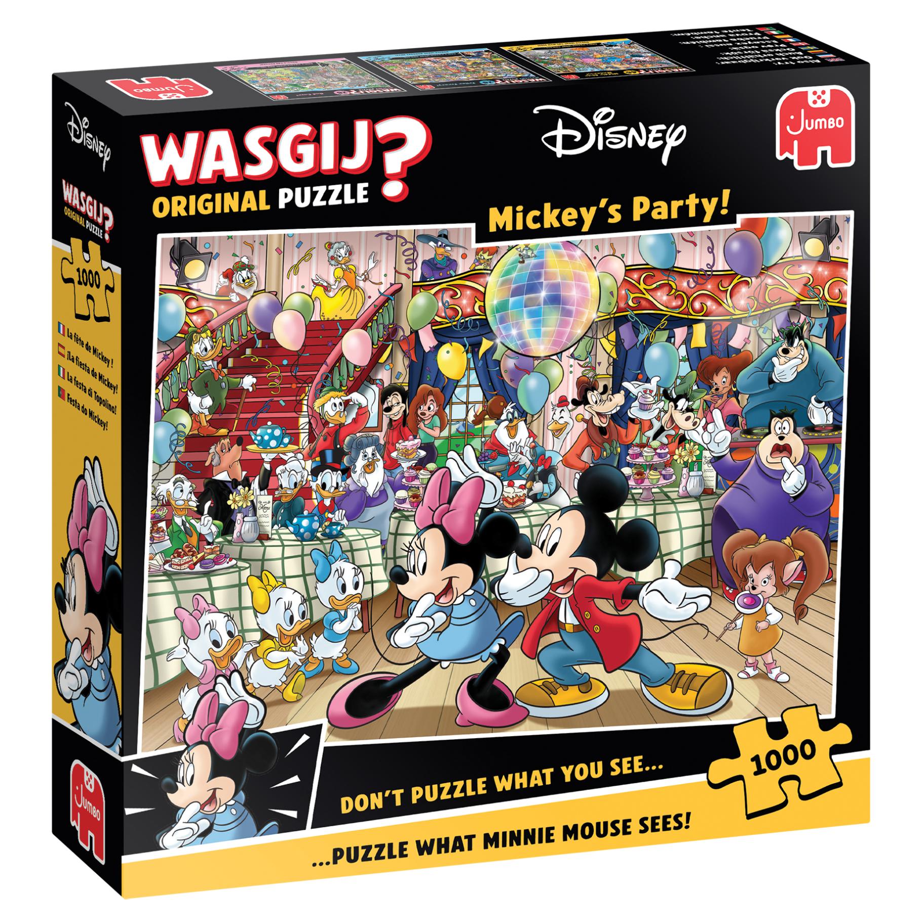 Wasgij Wasgij Original Disney - Mickey's Party! 1000 stukjes