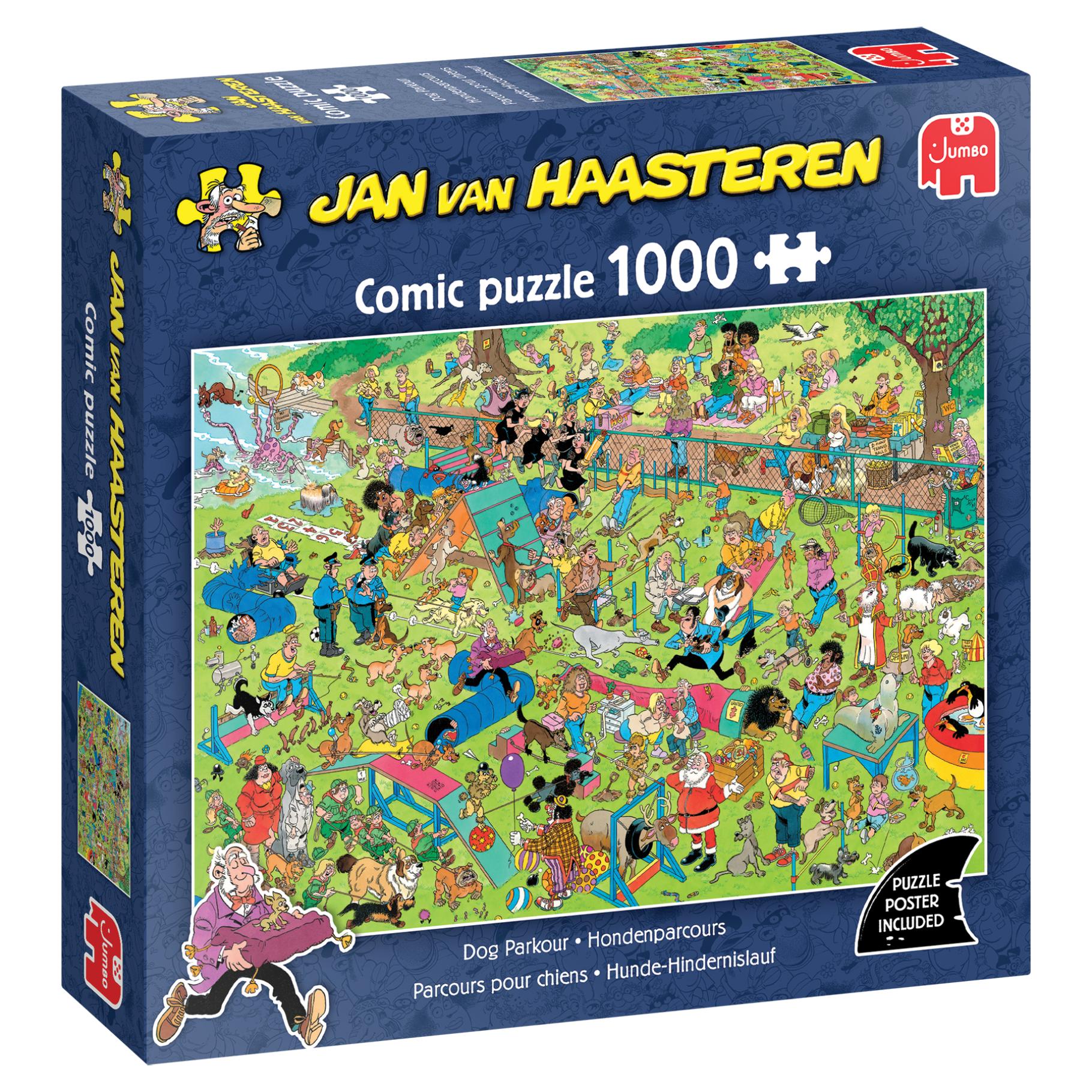 Jan van Haasteren Hondenparcours 1000 stukjes