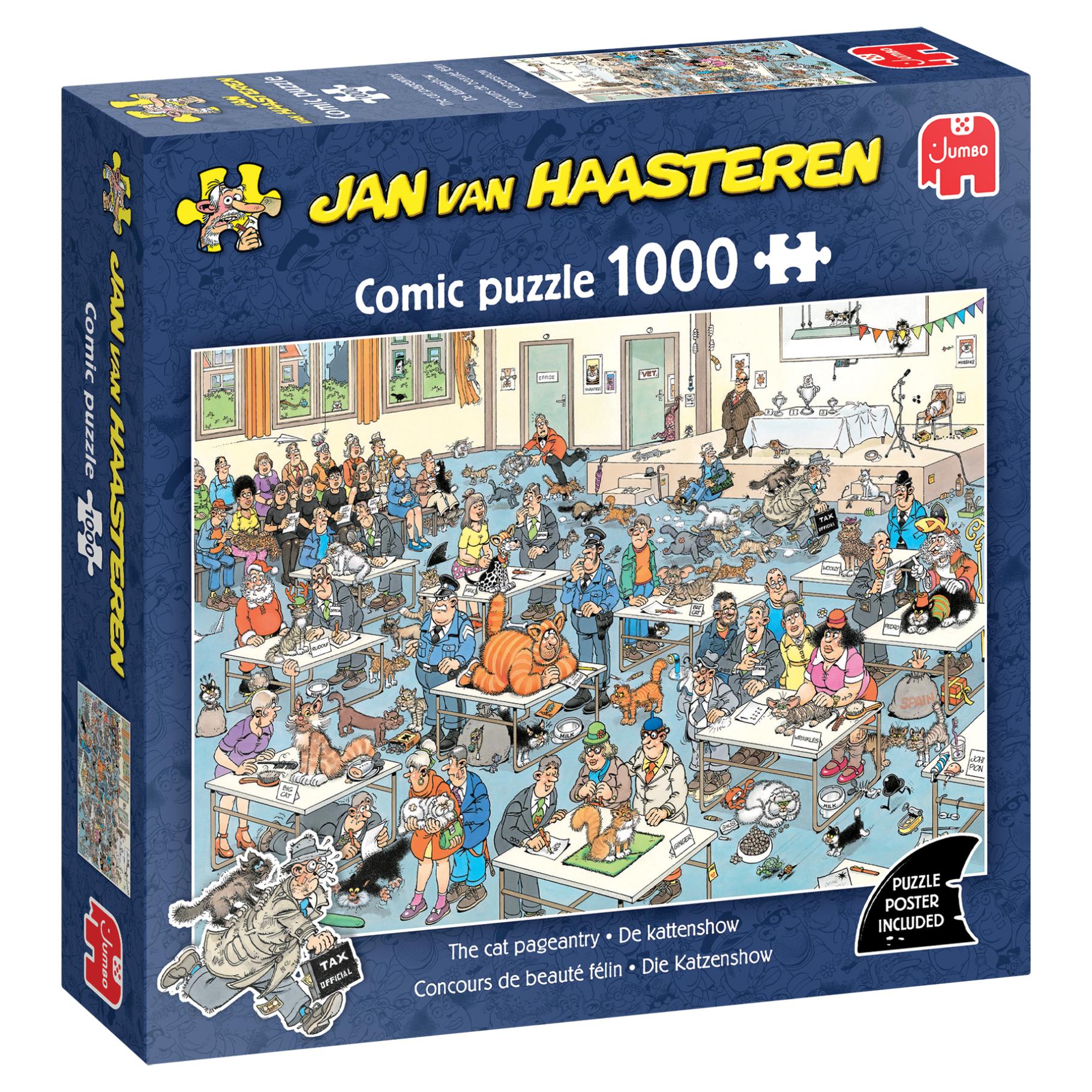 Jan van Haasteren De Kattenshow 1000 stukjes