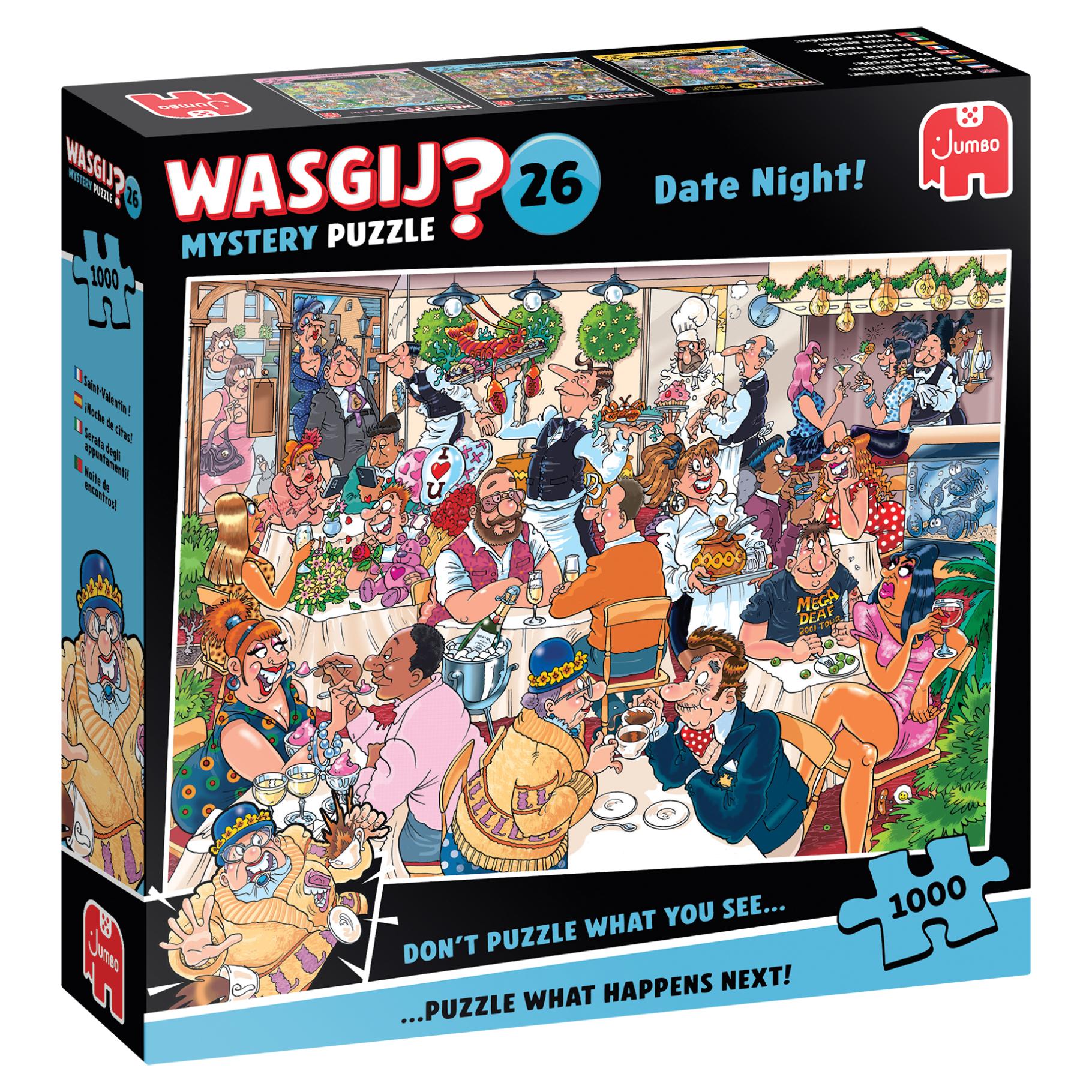 Wasgij Wasgij Mystery 26 - Date Night! 1000 stukjes