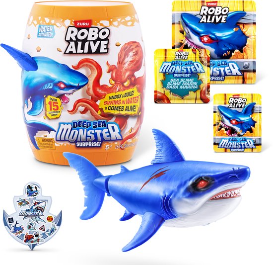 Top1Toys Robo Alive Deep Sea Monster surprise 2 assorti