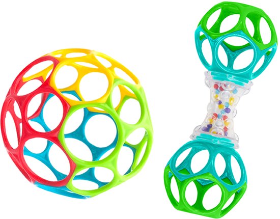 Top1Toys Oball giftset 2 delig + rammelaar