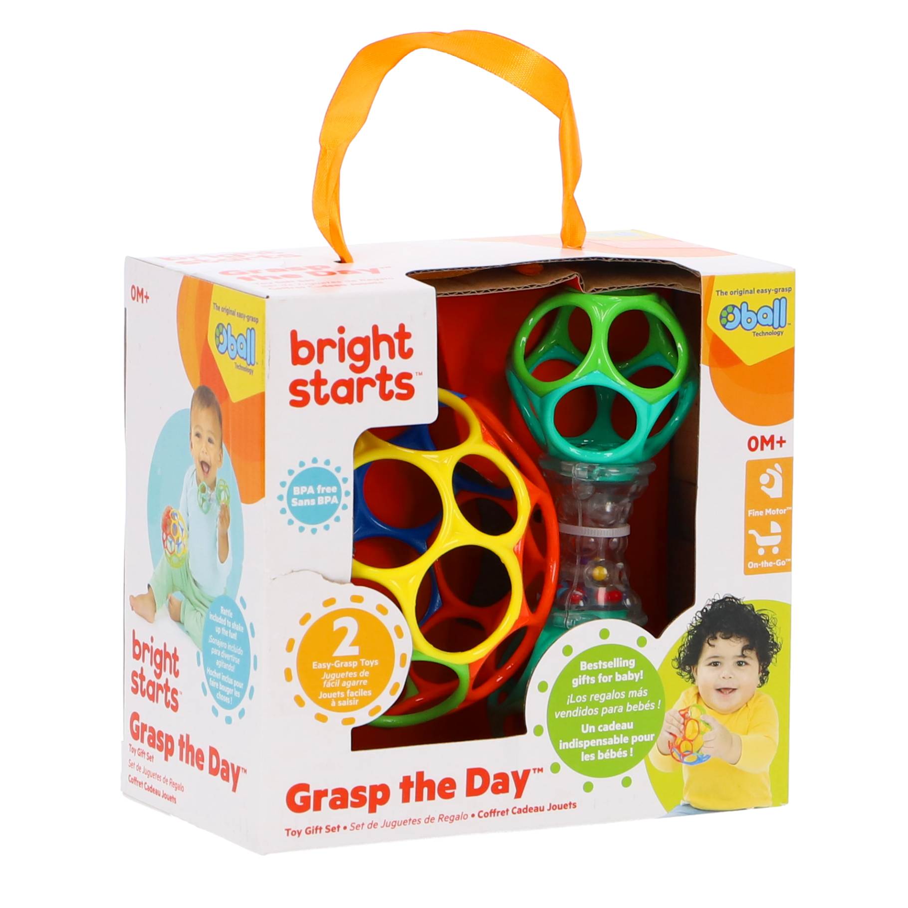Top1Toys Oball giftset 2 delig + rammelaar