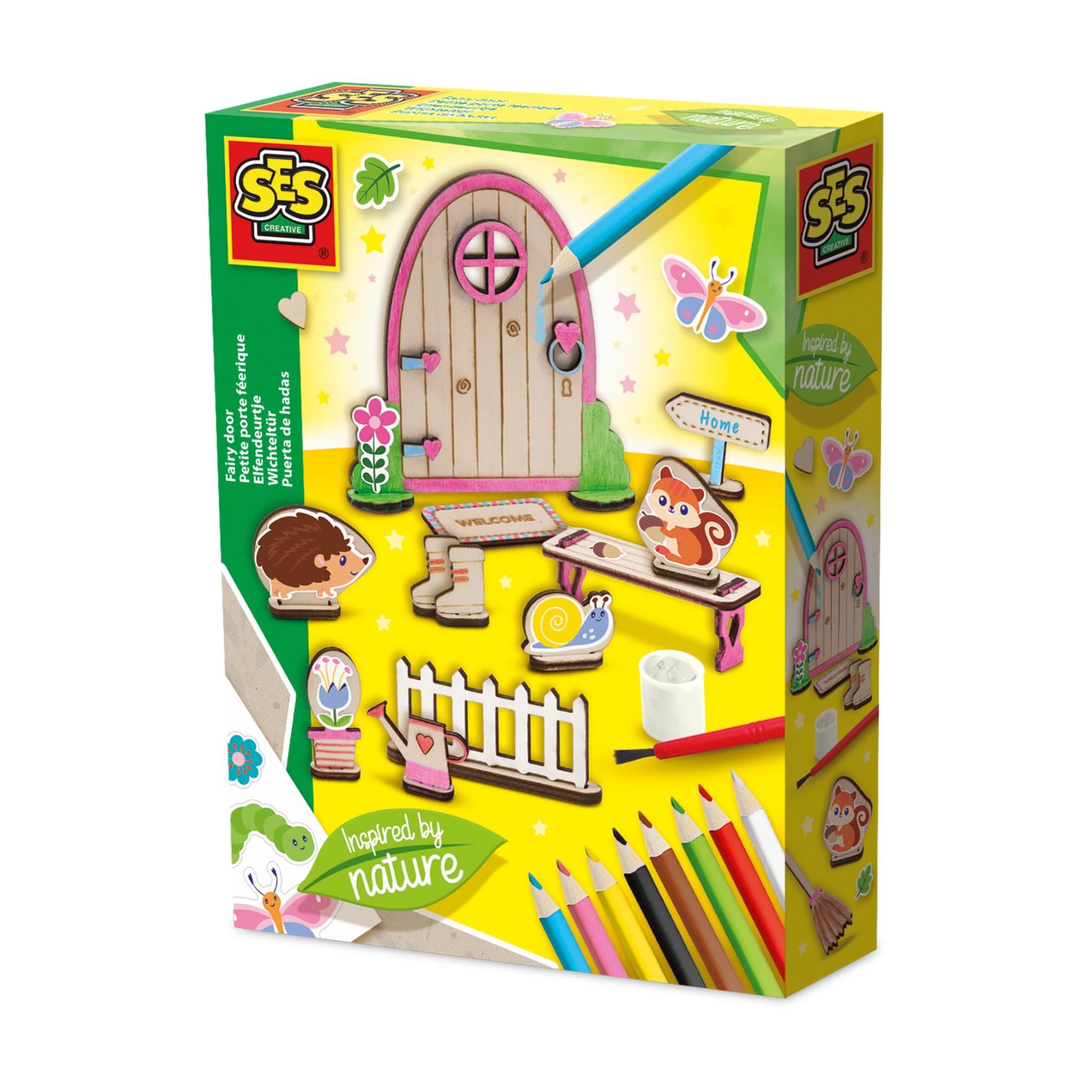 Top1Toys Ses inspired by nature elfendeurtje knutselset