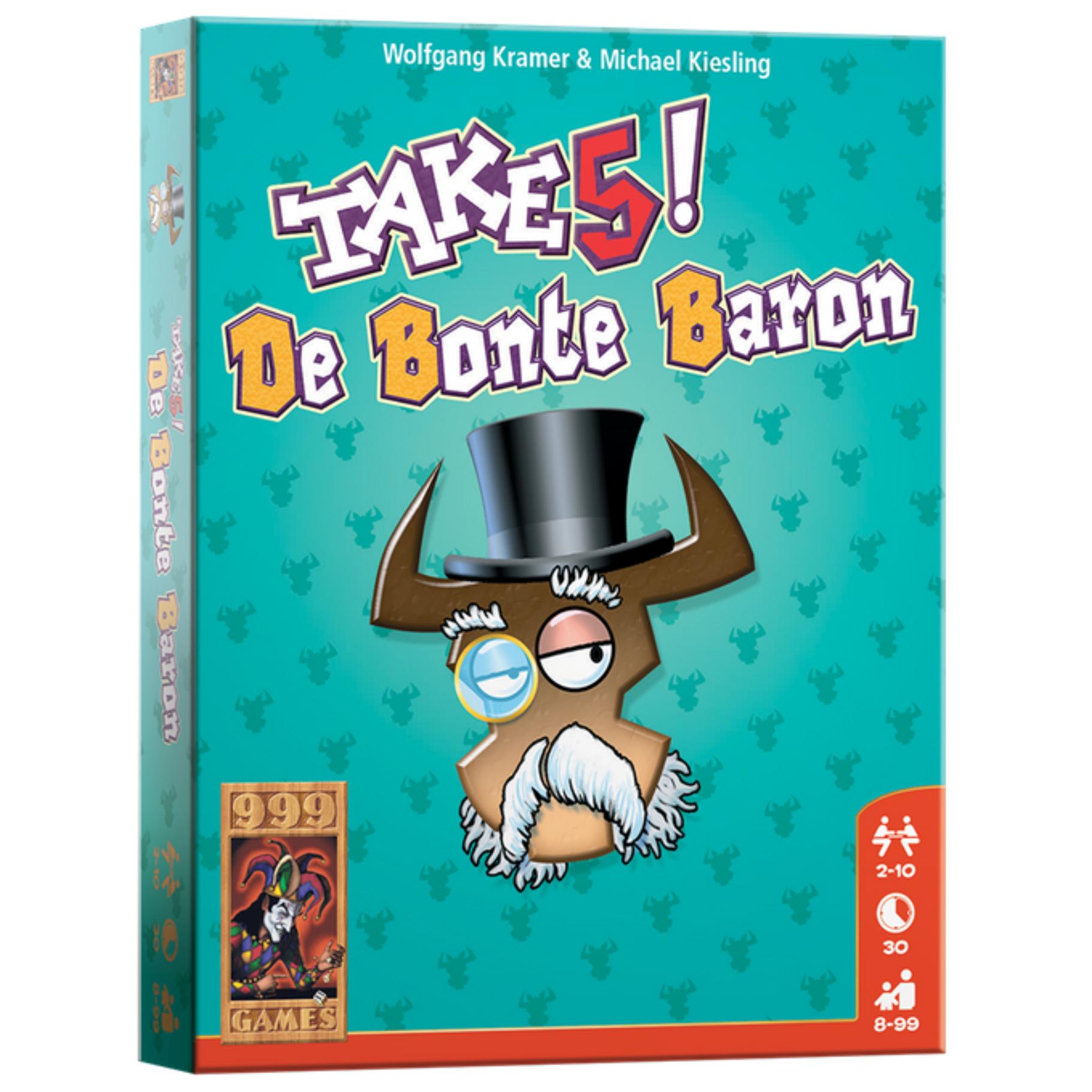 Top1Toys Spel Take 5! De Bonte Baron