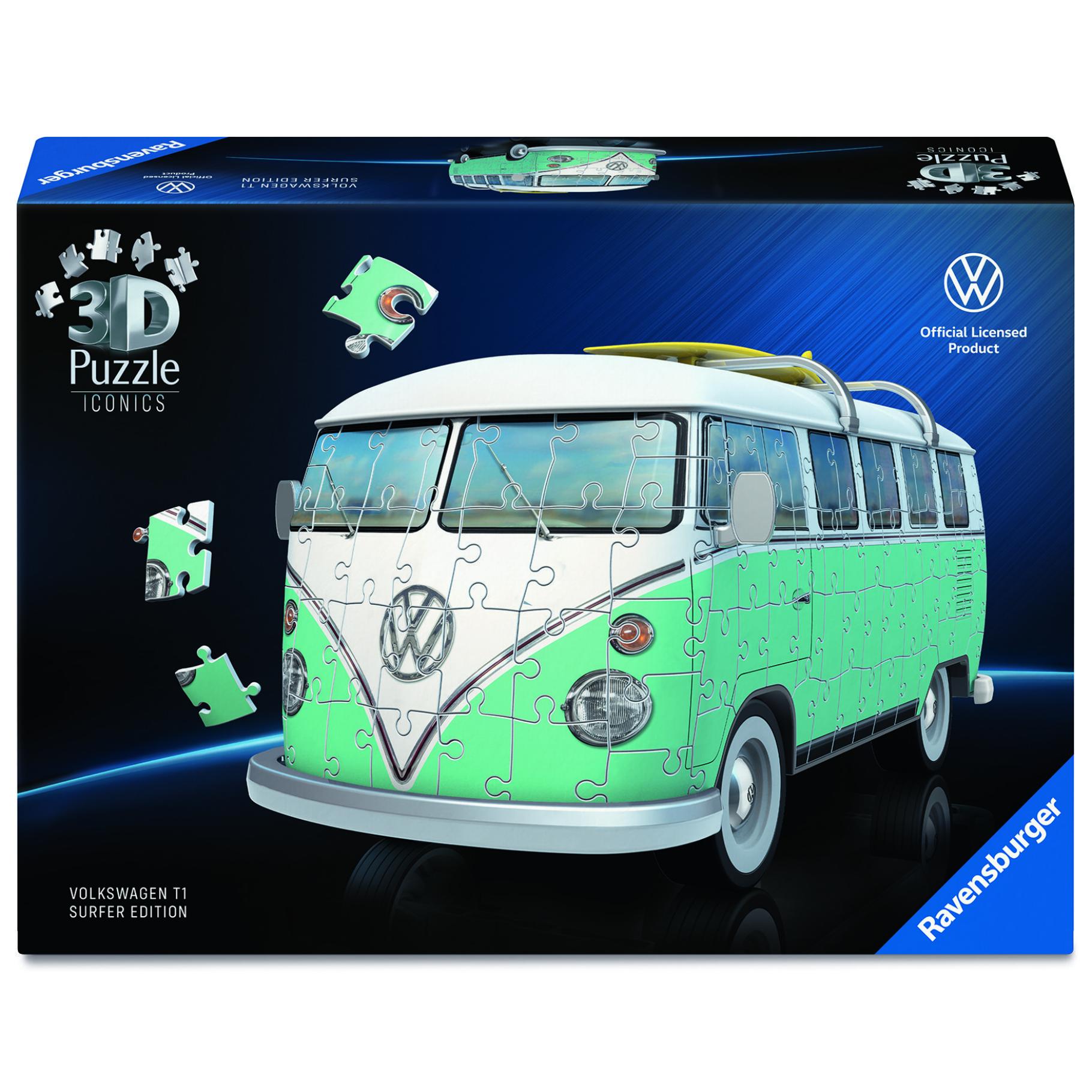 Top1Toys Top1Toys Ravensburger Iconics 3D puzzel Volkswagen T1