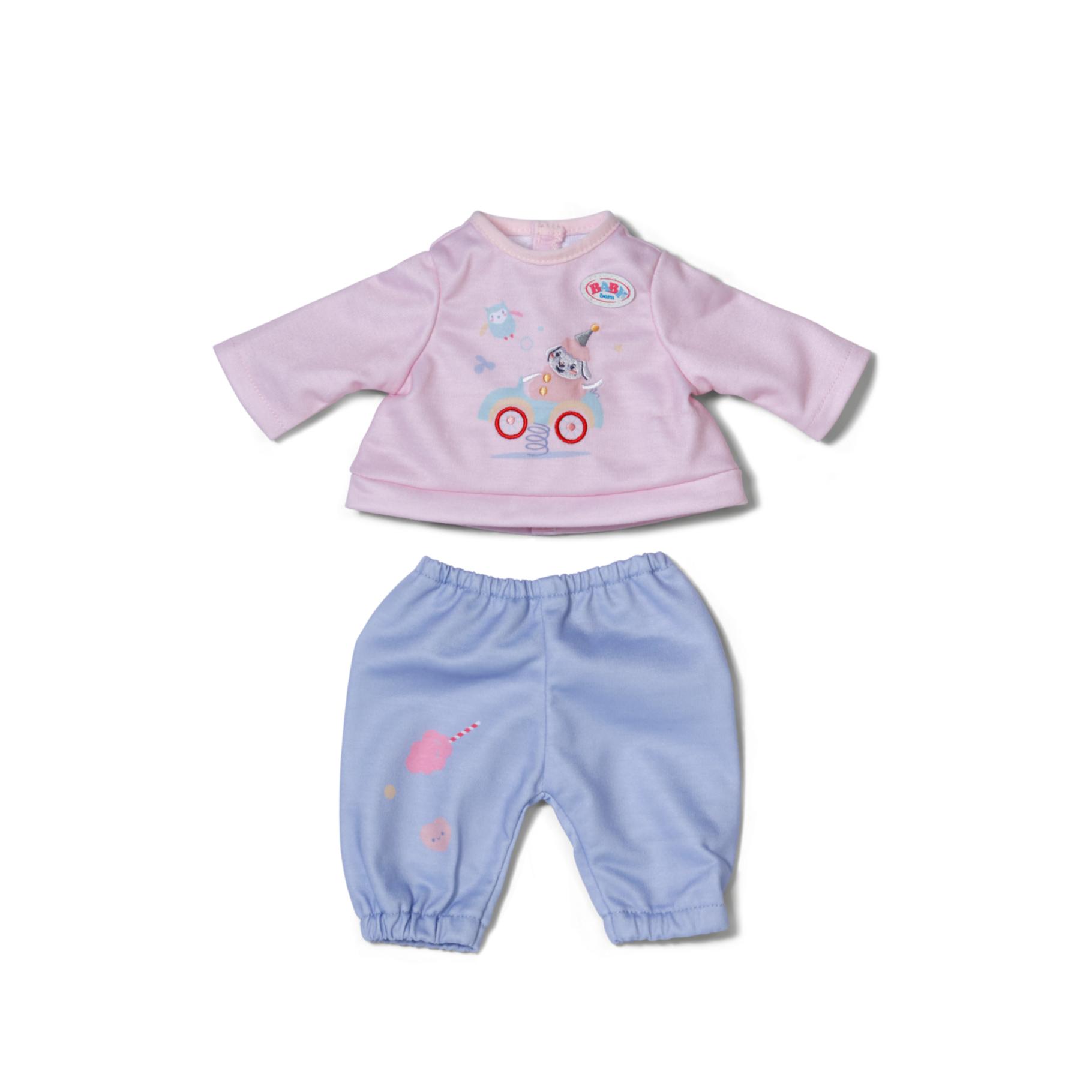 Top1Toys Baby Born Jogging Suit Rose 36 Cm