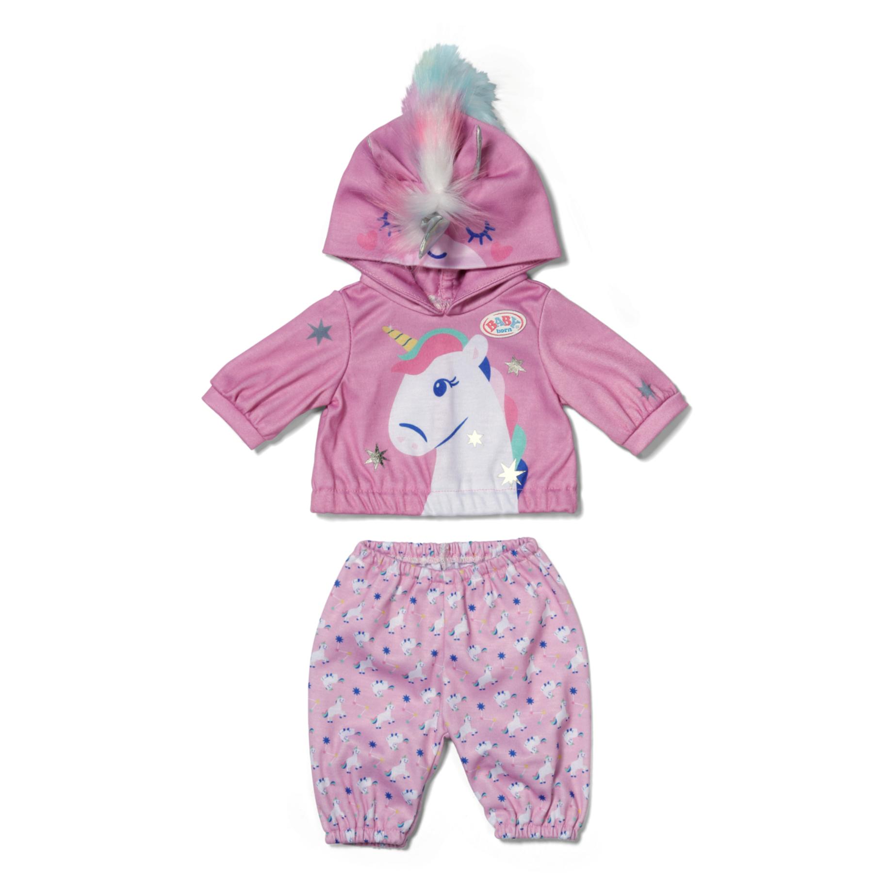 Top1Toys Baby Born Outfit Unicorn 43 Cm