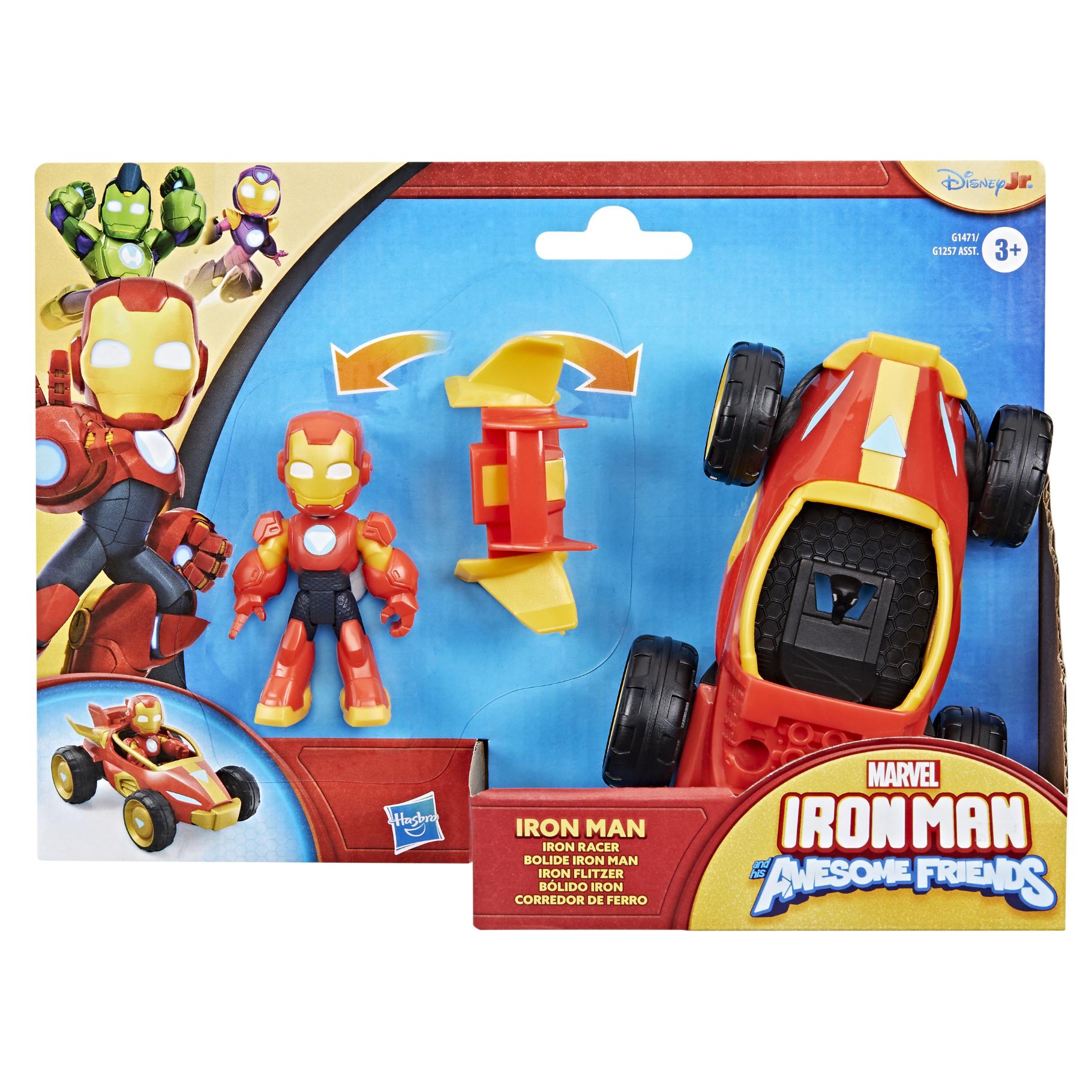 Top1Toys Ironman And Friends Vehicle Figure Assorti