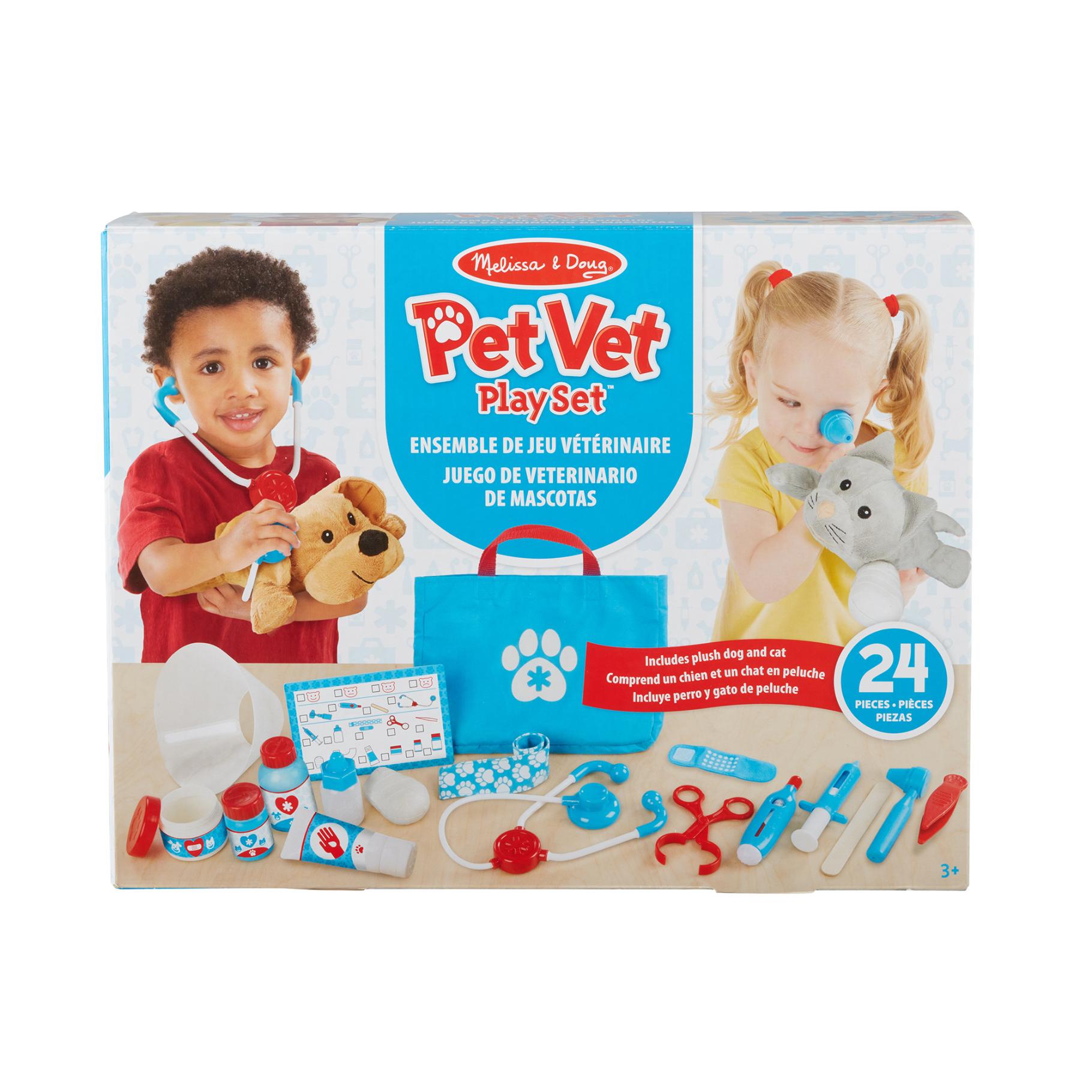 Top1Toys Melissa & Doug  Examine & Treat Pet Vet Play Set