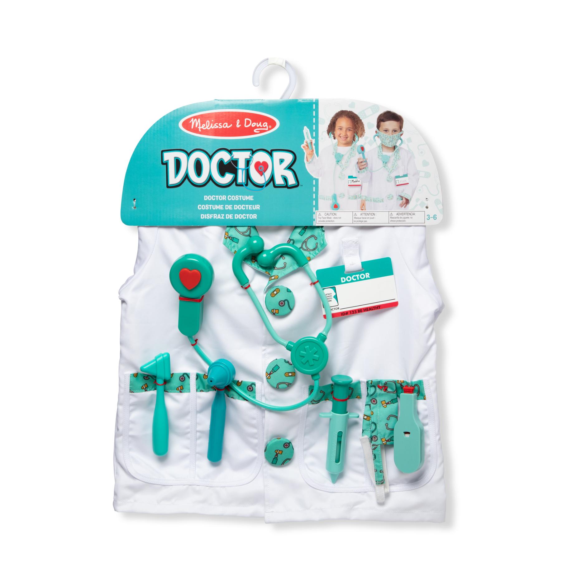 Top1Toys Top1Toys Melissa & Doug Doctor Role Play Costume Set