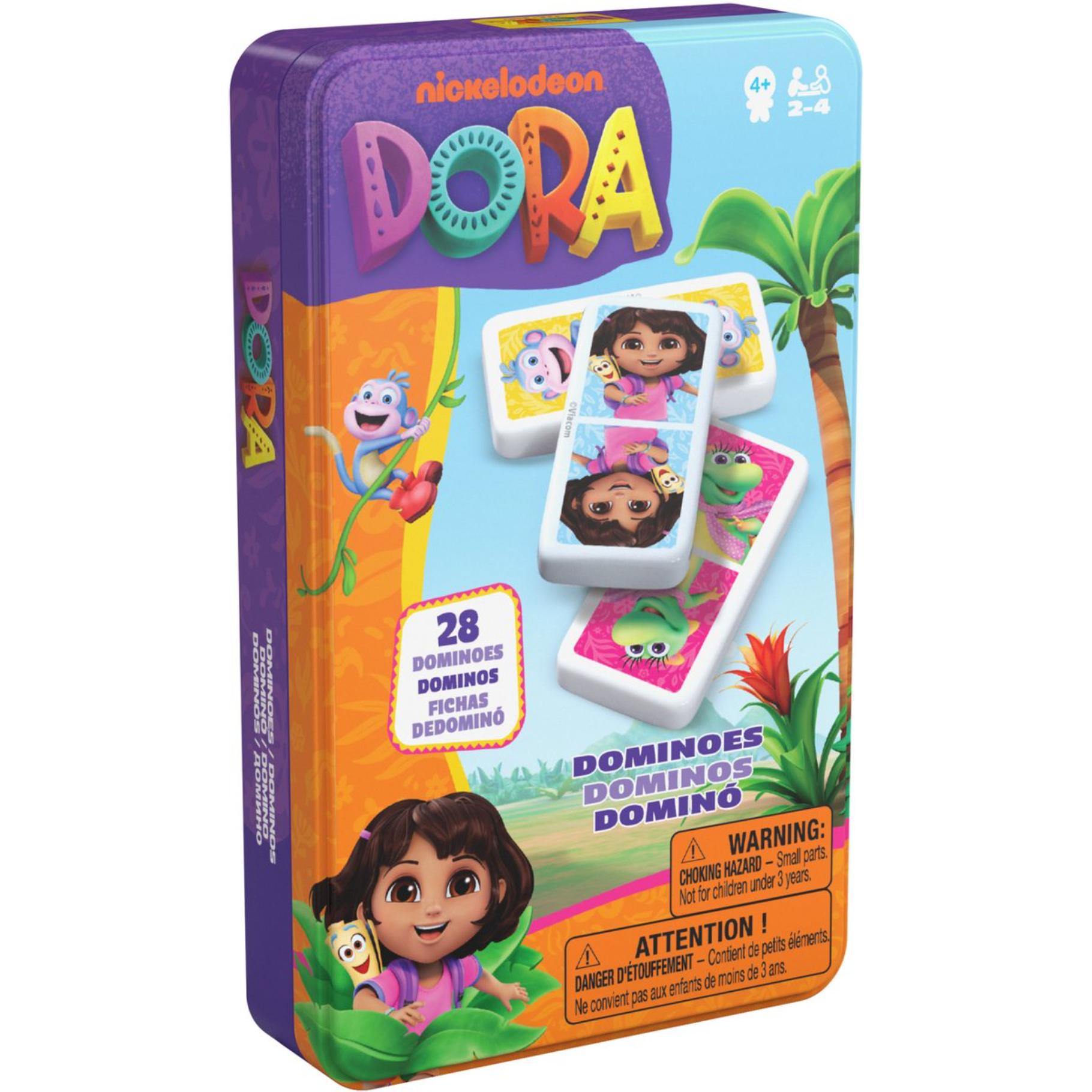 Top1Toys Dora Domino's In Tin