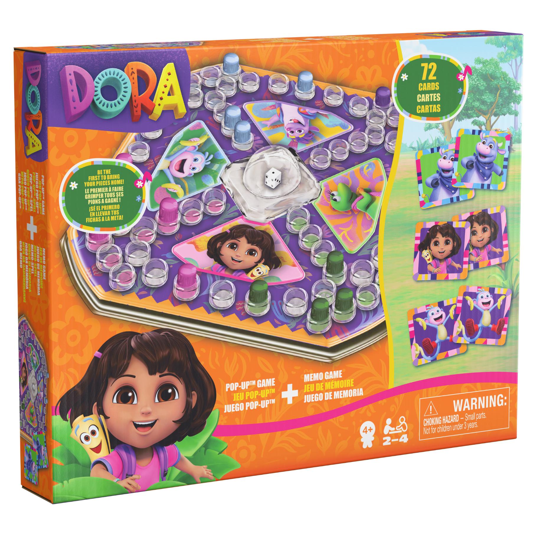 Top1Toys Dora 2pack Memo & Popup Spel