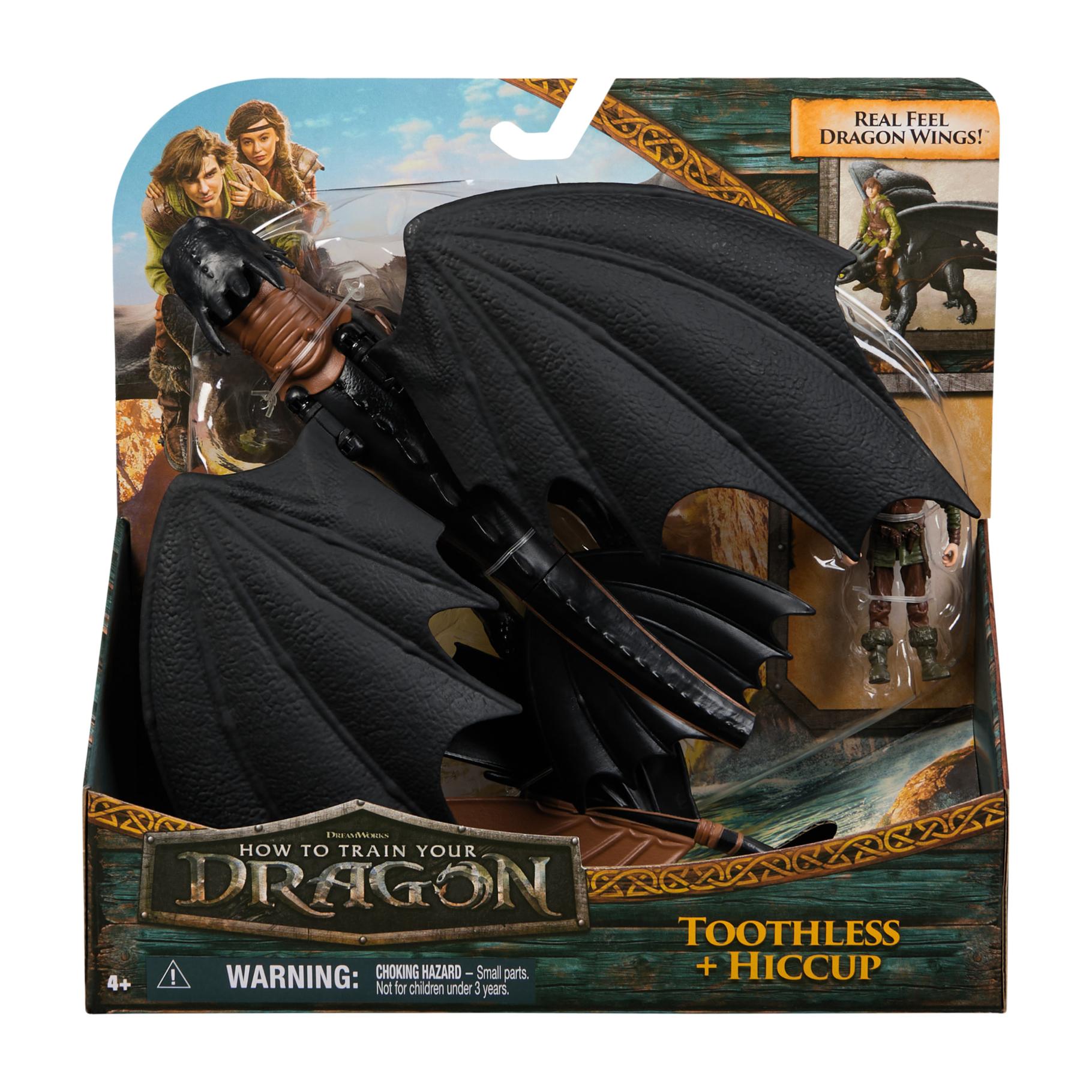 Top1Toys How To Train Your Dragon Dragon And Viking Toothless & Hiccup