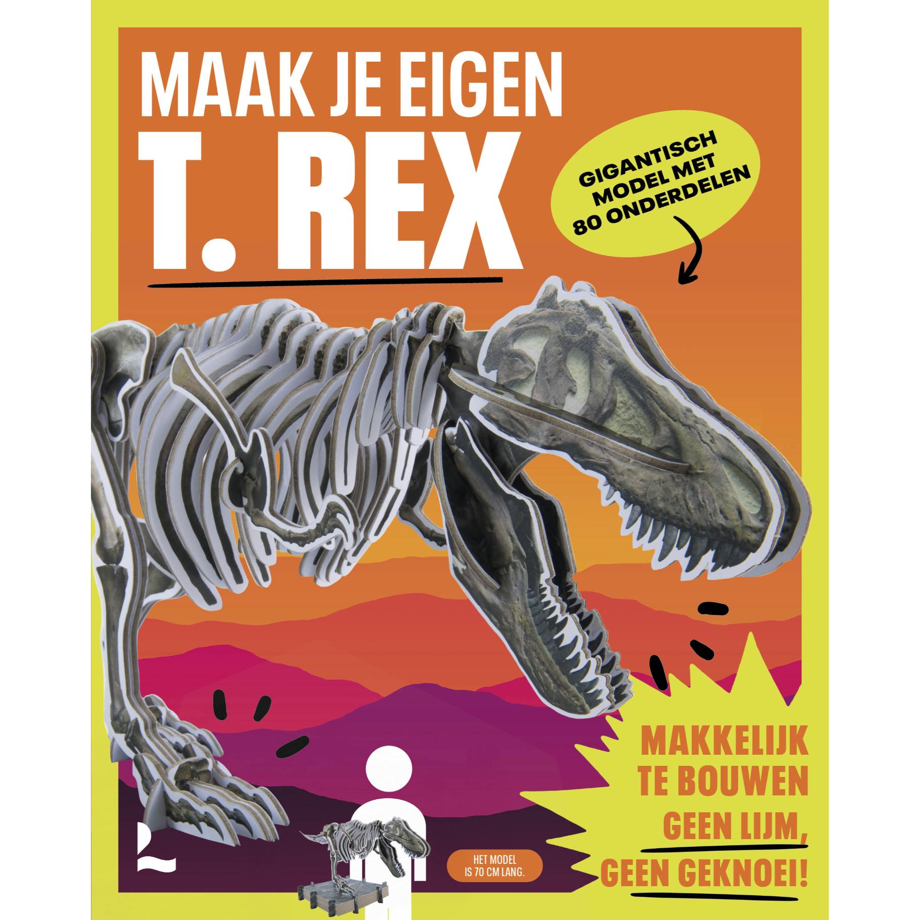 Top1Toys Top1Toys Boek En Knutsel Maak Je Eigen T-Rex