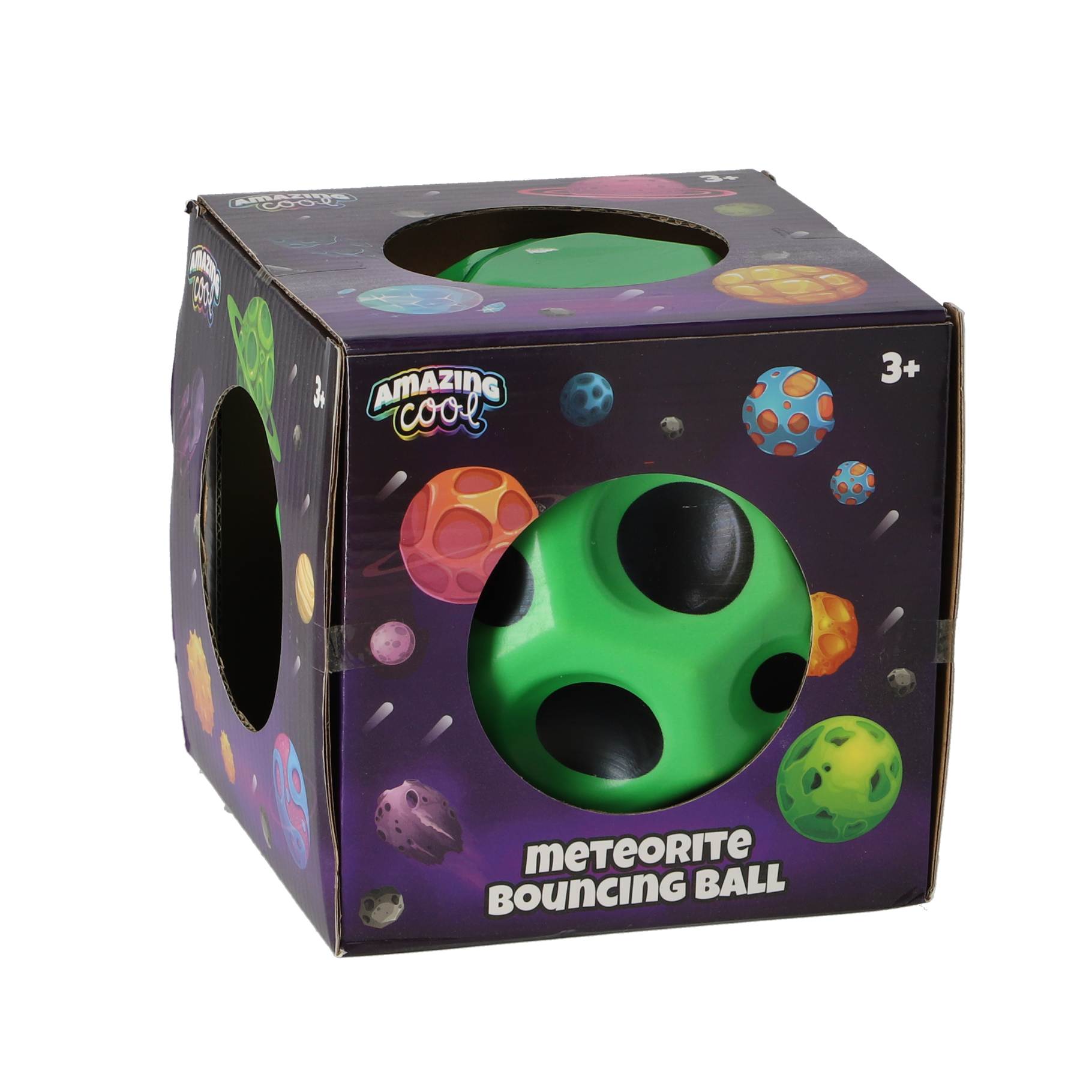 Top1Toys Amazing Cool meteoriet bal 20 cm 2 kleuren assorti