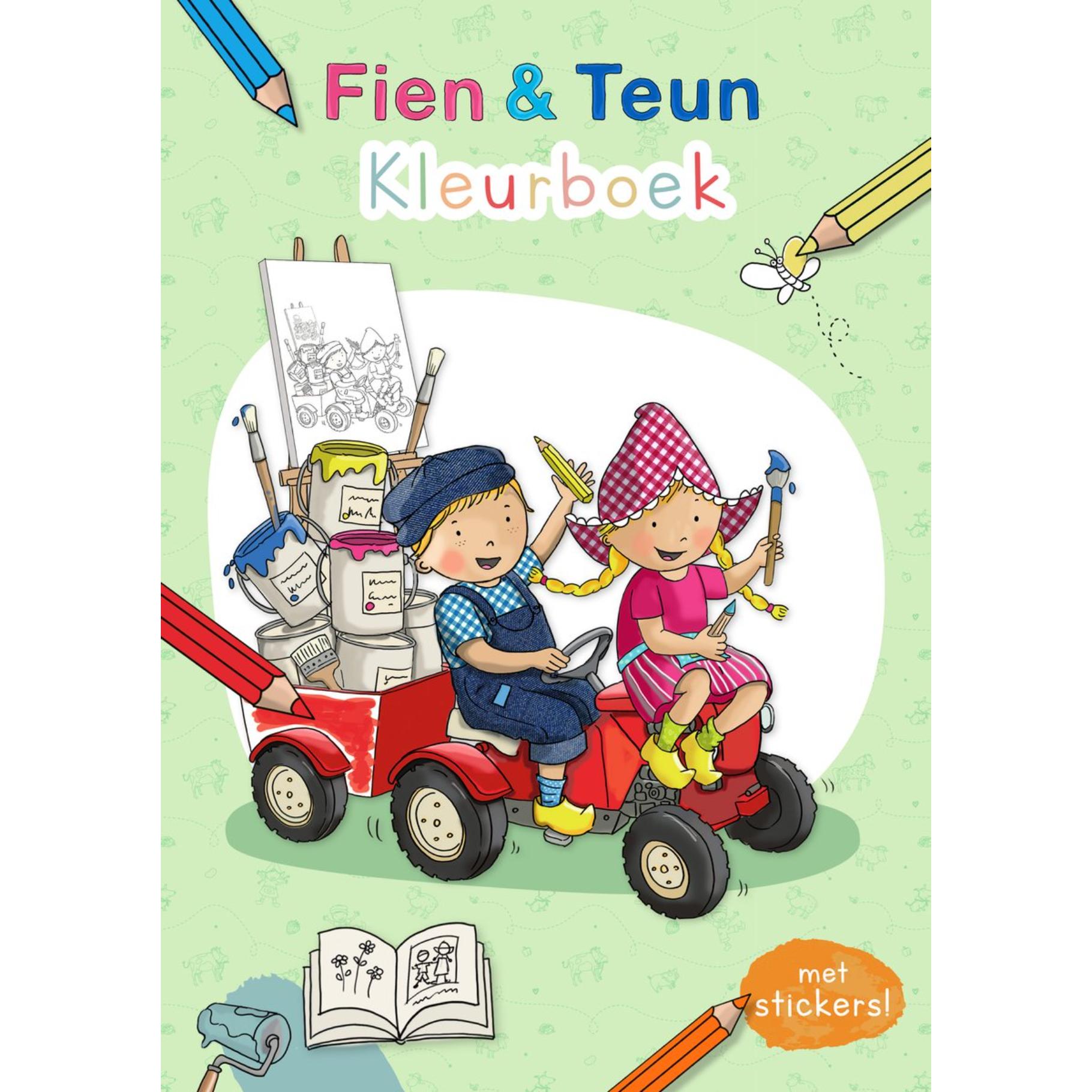 Top1Toys Fien & Teun Kleurboek
