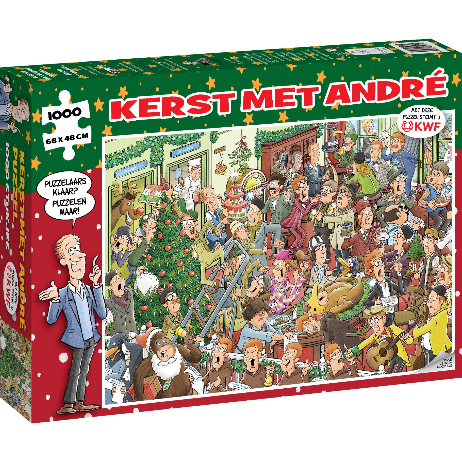 Top1Toys Puzzel Kerst Puzzel Andre Van Duin 1000 Stukjes