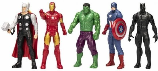 Top1Toys Marvel Avengers 60th 5-pack 15 cm