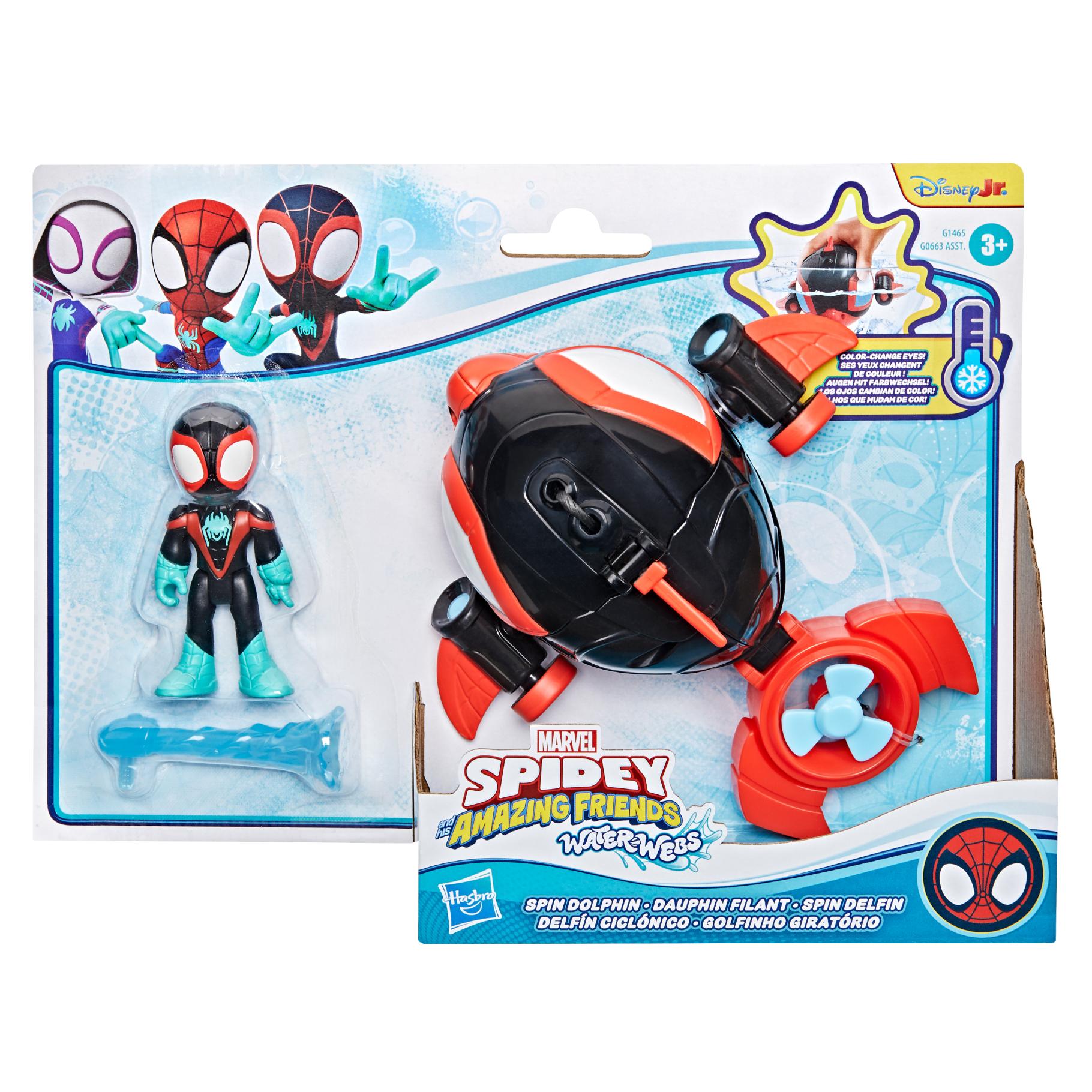 Top1Toys Top1Toys Spidey And Friends waterwebs spin dolphin