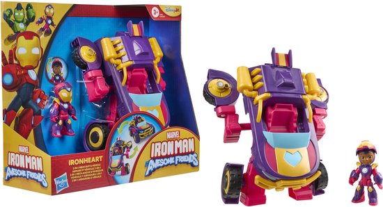 Top1Toys Marvel Avengers Ironman Friends iron heart mech