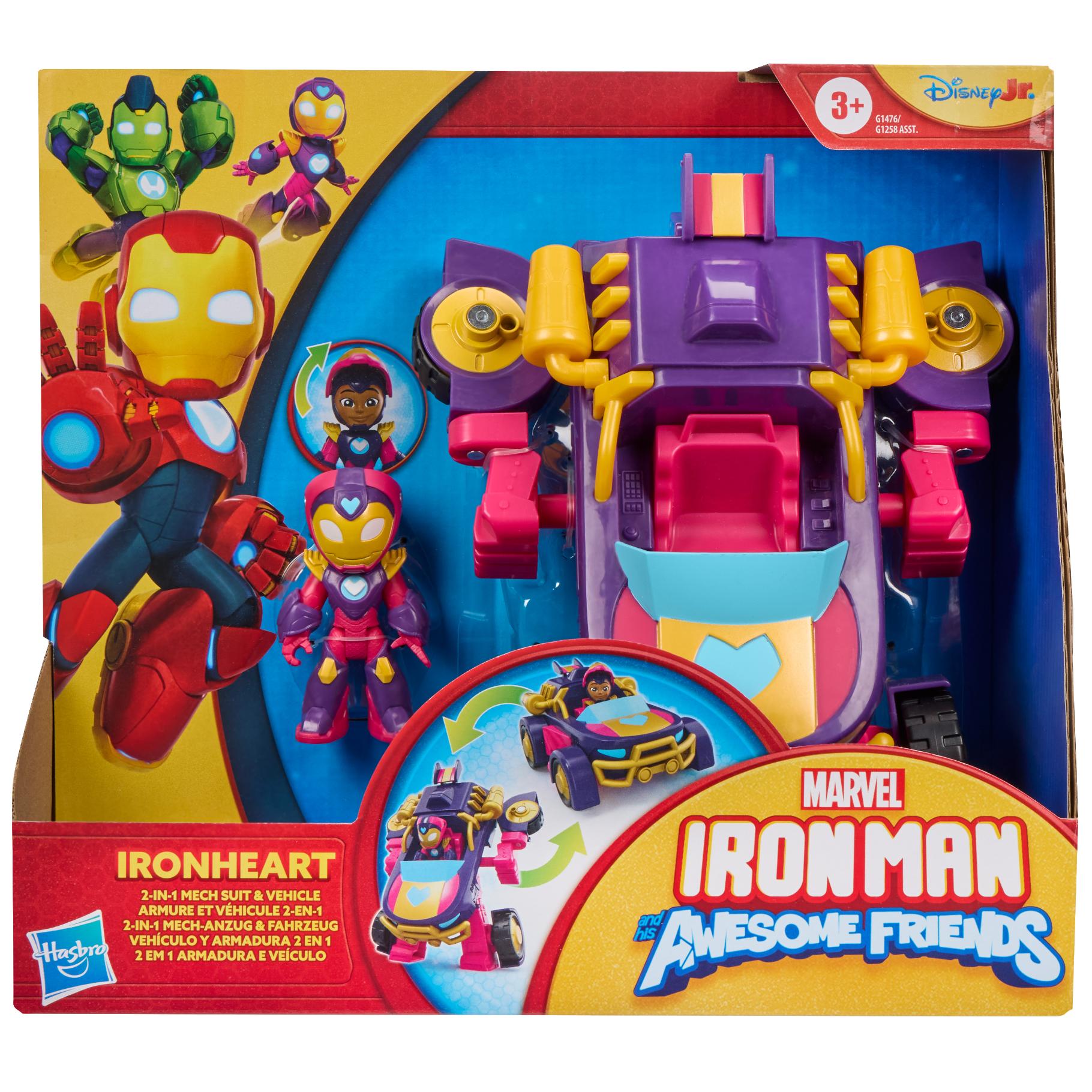 Top1Toys Top1Toys Marvel Avengers Ironman Friends iron heart mech