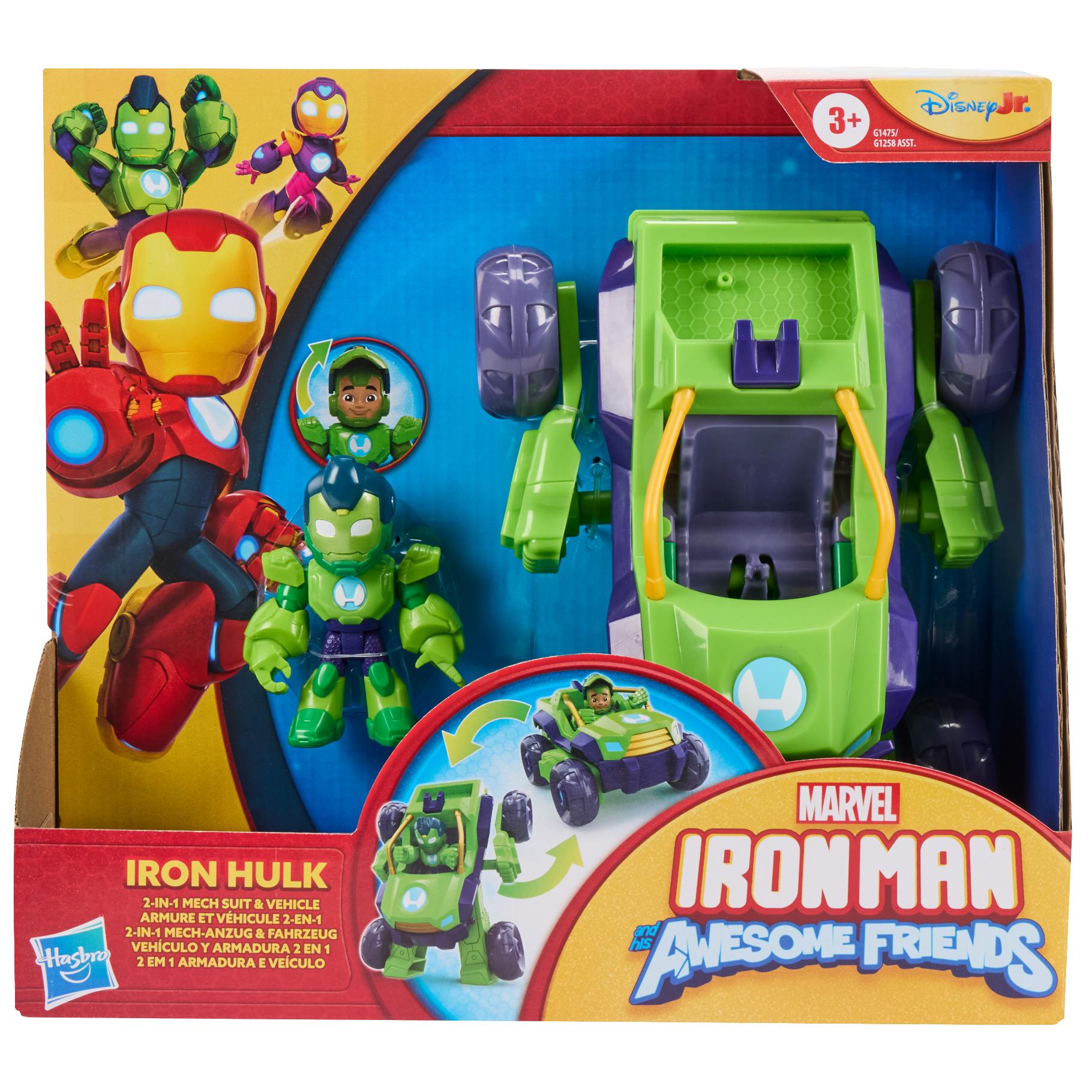 Top1Toys Marvel Avengers Ironman Friends iron hulk mech