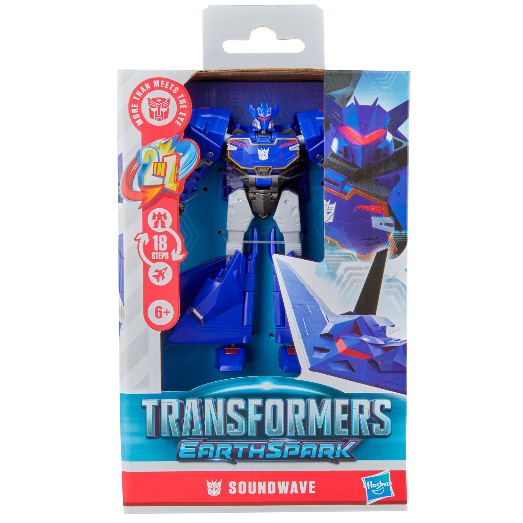Top1Toys Transformers earthspark deluxe class soundwave