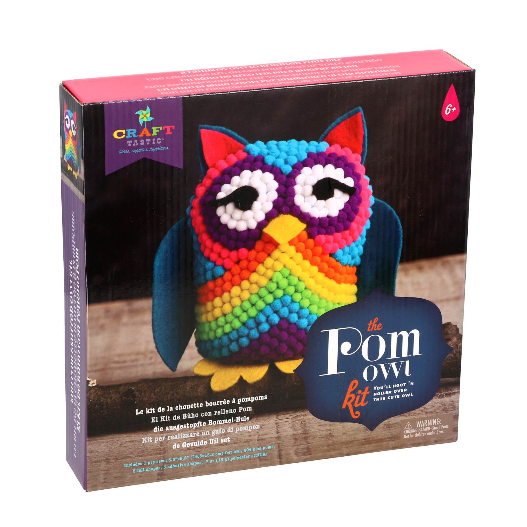 Top1Toys Craft Tastic the pom owl kit