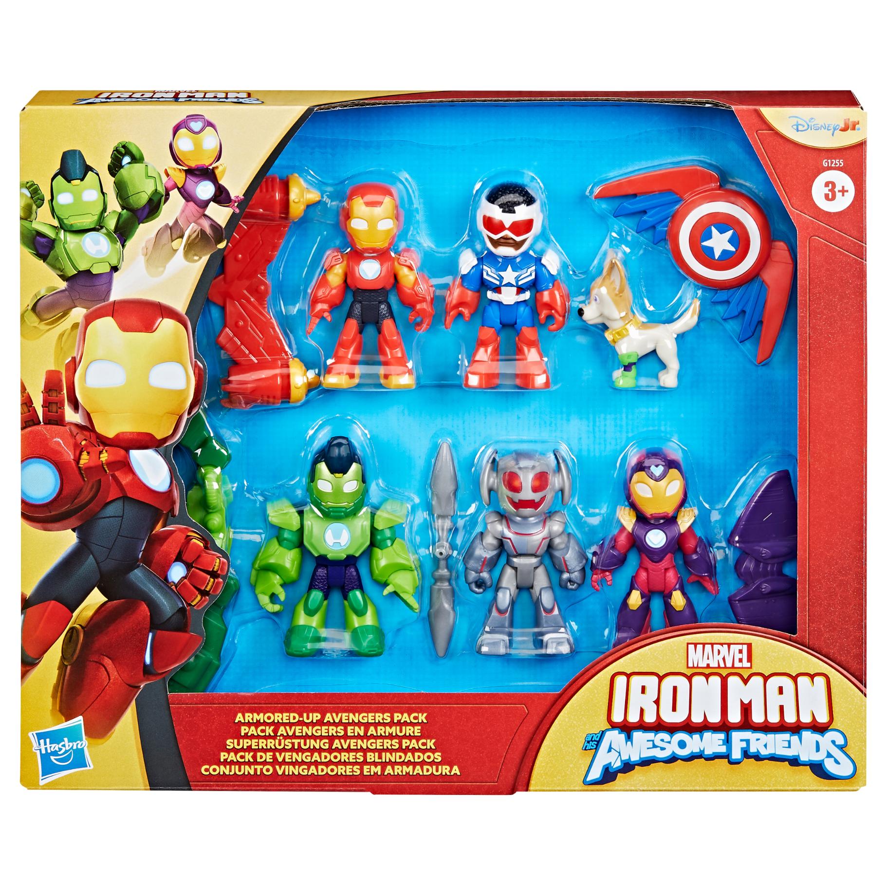 Top1Toys Marvel Avengers Ironman Friends armored up pack