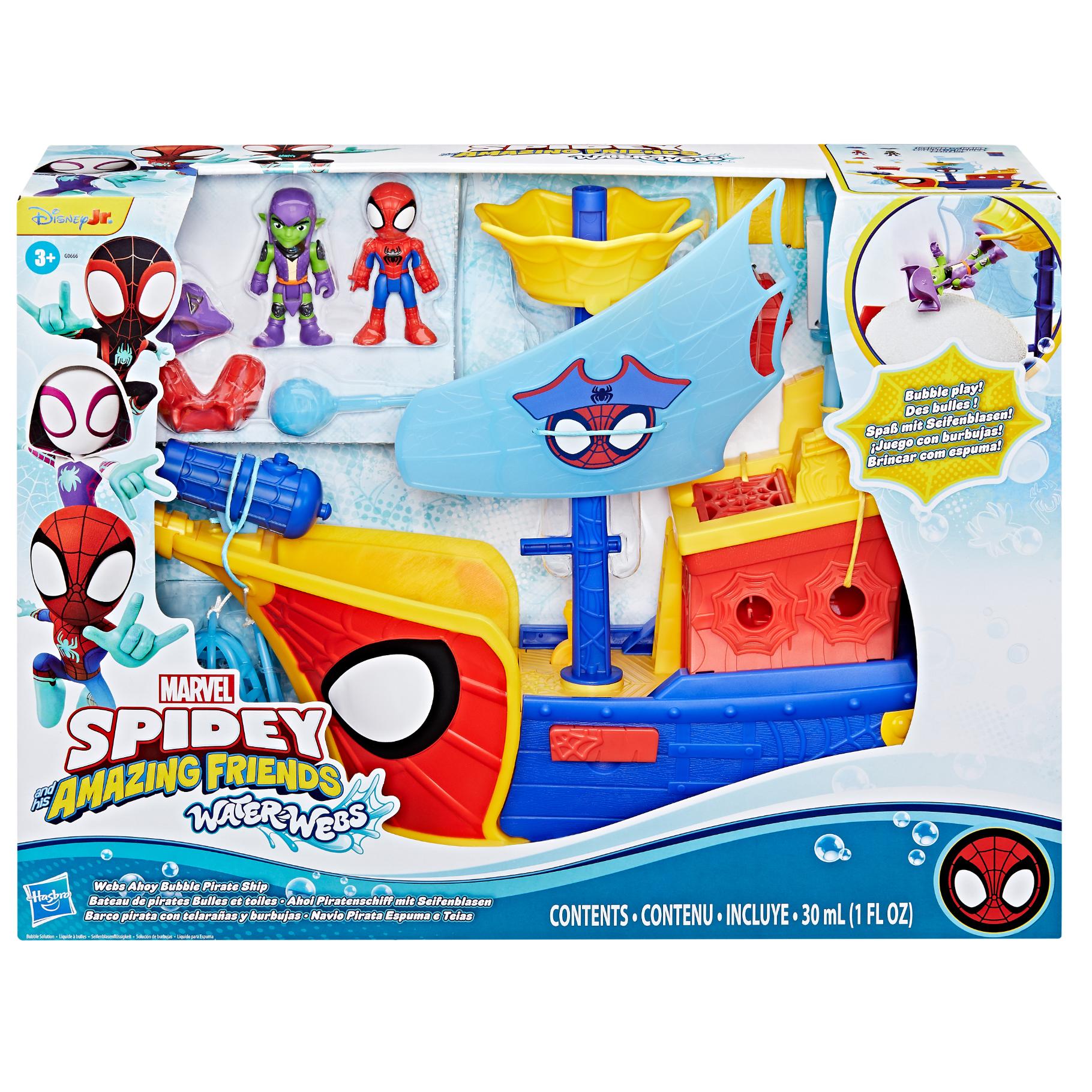 Top1Toys Spidey And Friends webs ahoy bubble ship