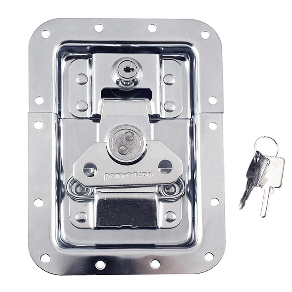 Penn Elcom Penn Elcom L911/537z groot vlinderslot met verzet afsluitbaar automatisch