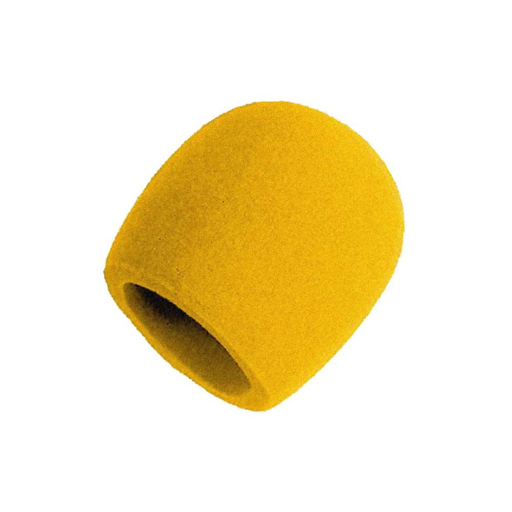Shure Shure Plopkap voor SM58/Beta58A/SM48/565SD geel