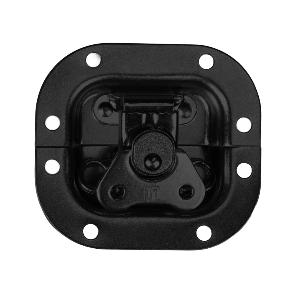 Adam Hall Adam Hall 17373SBLK Klein inbouw vlinderslot 9,8 mm diep zwart