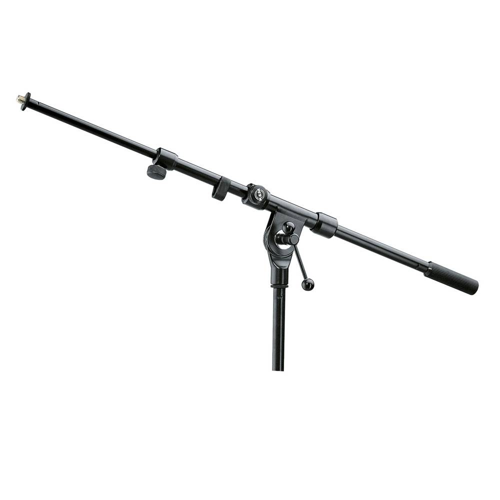 K&M K&M 21110 Telescopische microfoonhengel zwart