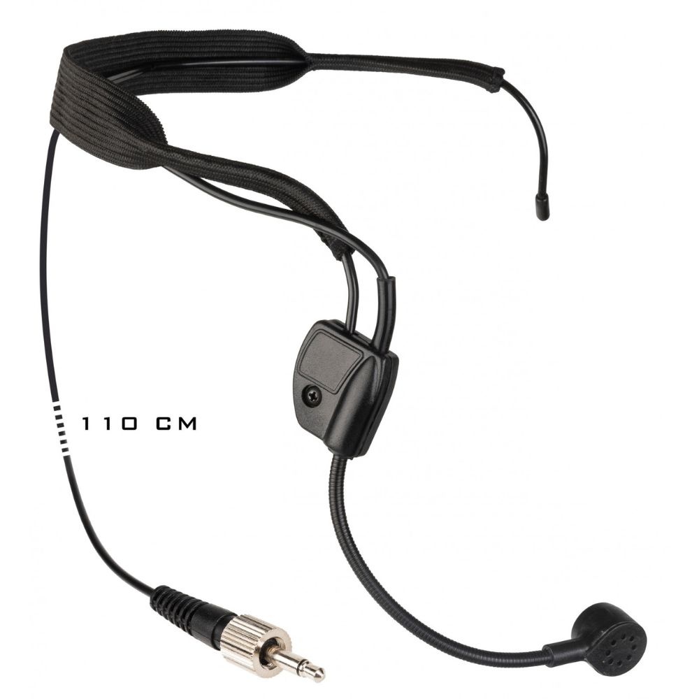 JB Systems JB Systems HF-HEADSET FITNESS Headset condensatormicrofoon