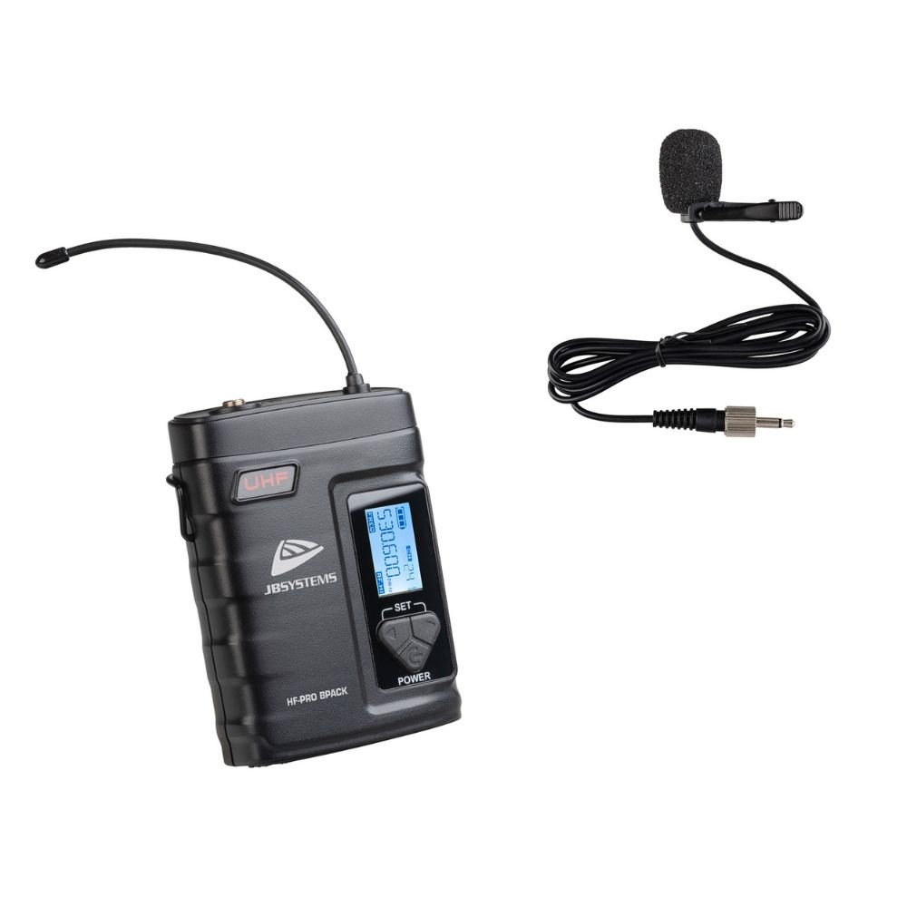 JB Systems JB Systems HF-PRO BPACK Belt-pack en lavalier-microfoon