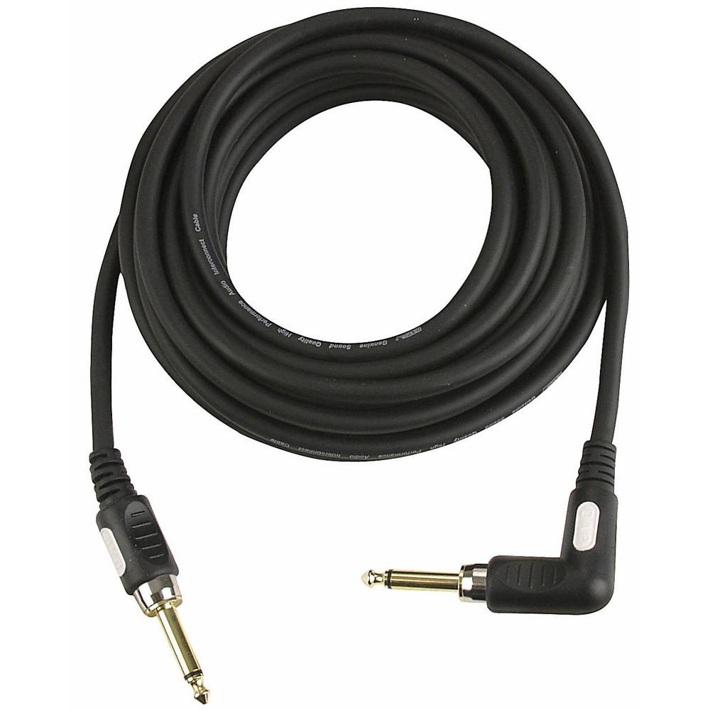DAP DAP STAGE-GIG Gitaarkabel 6mm 10m haakse jack connector