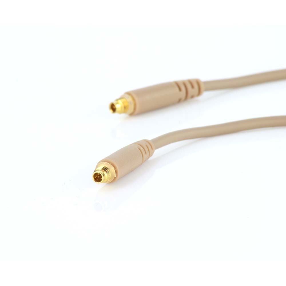 JAG Microphones Kabel voor headset- en single ear-microfoons beige