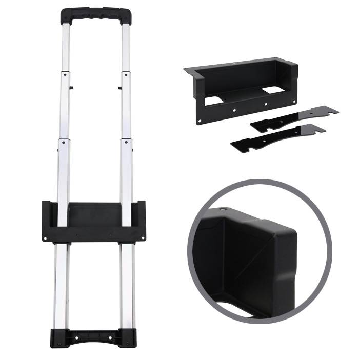 Adam Hall Adam Hall Uitschuif handvat groot met verzet zwart