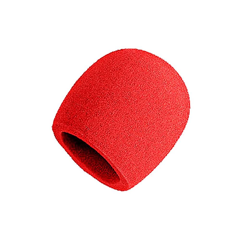 Shure Shure Plopkap voor SM58/Beta58A/SM48/565SD rood