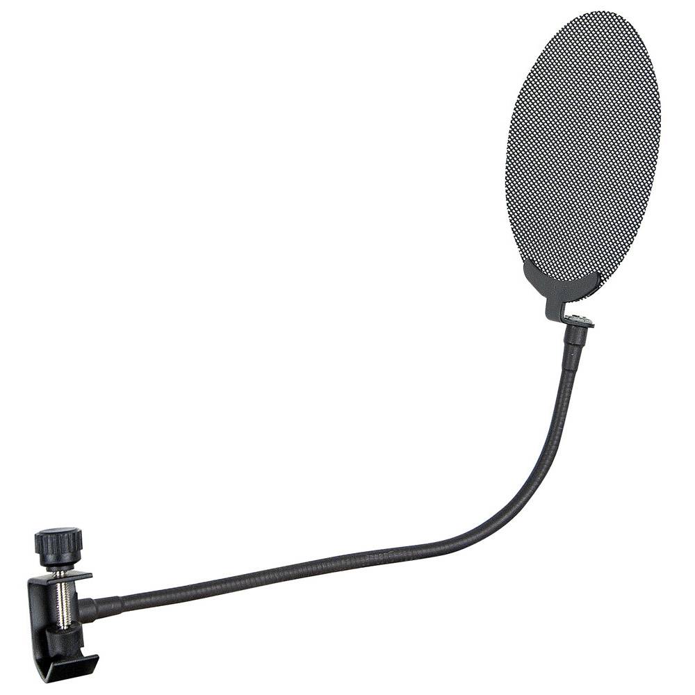 DAP DAP Metalen Popfilter zwart