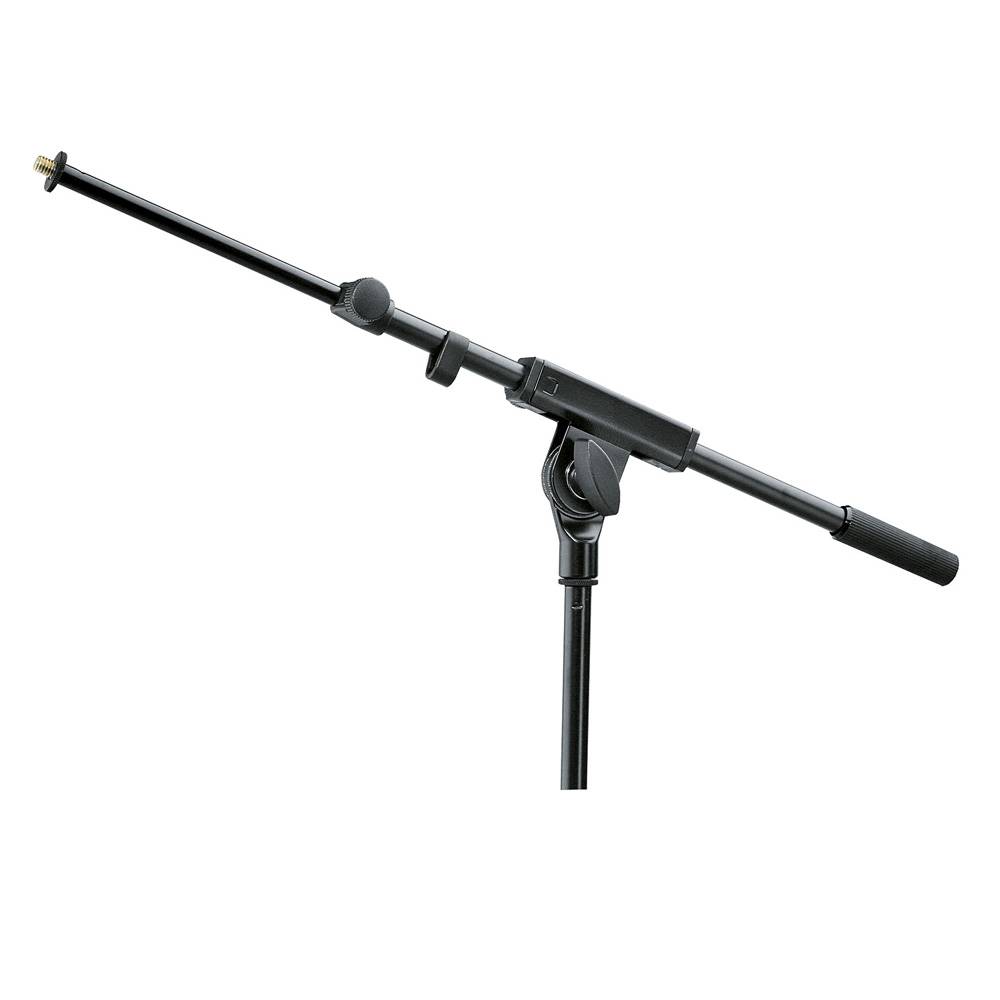 K&M K&M 21140 Telescopische microfoonhengel zwart