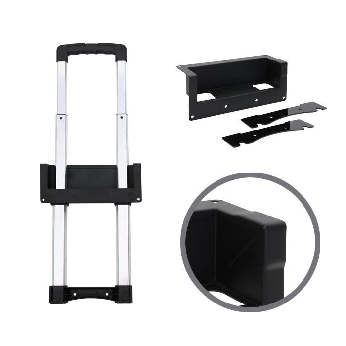 Adam Hall Adam Hall Uitschuif handvat medium met verzet zwart