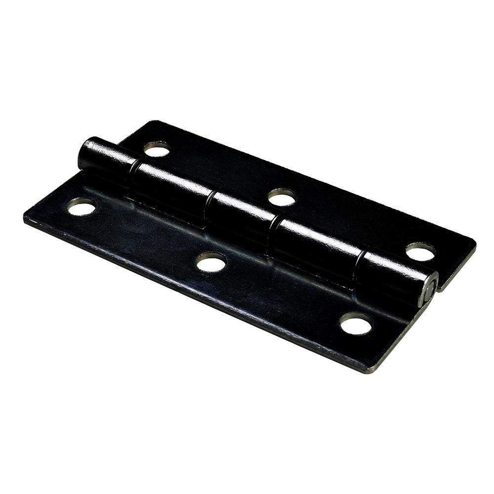 Penn Elcom Penn Elcom PG-3022s scharnier met vaste pin 70x40mm zwart